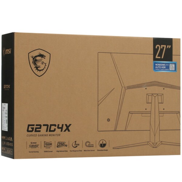 27" Монитор MSI G27C4X черный