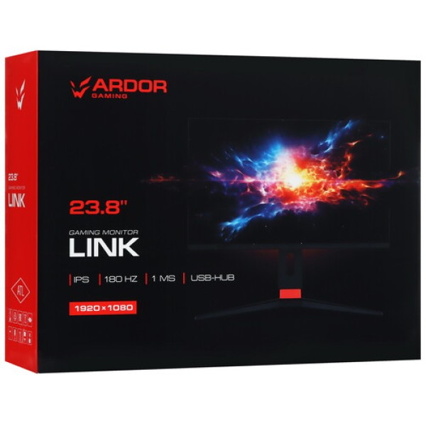 23.8" Монитор ARDOR GAMING LINK AF24H1UE черный