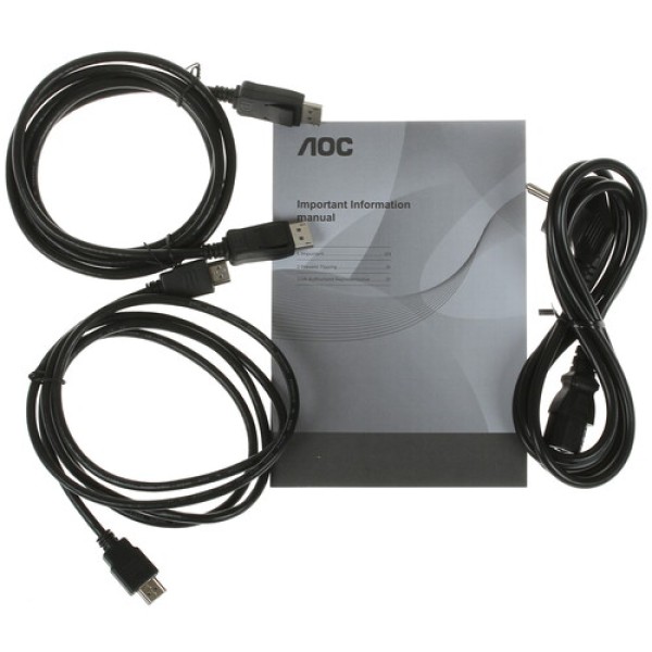 23.8" Монитор AOC 24G2SAE/BK черный