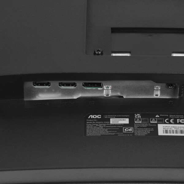 31.5" Монитор AOC C32G2ZE/BK черный