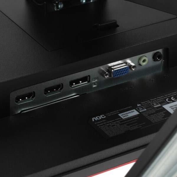 23.8" Монитор AOC 24G2SAE/BK черный