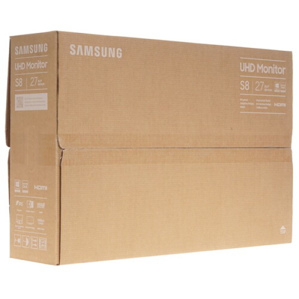 27" Монитор Samsung ViewFinity S8 S27A800NMI черный