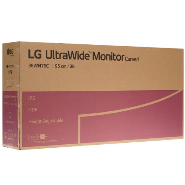 38" Монитор LG 38WN75C-B черный