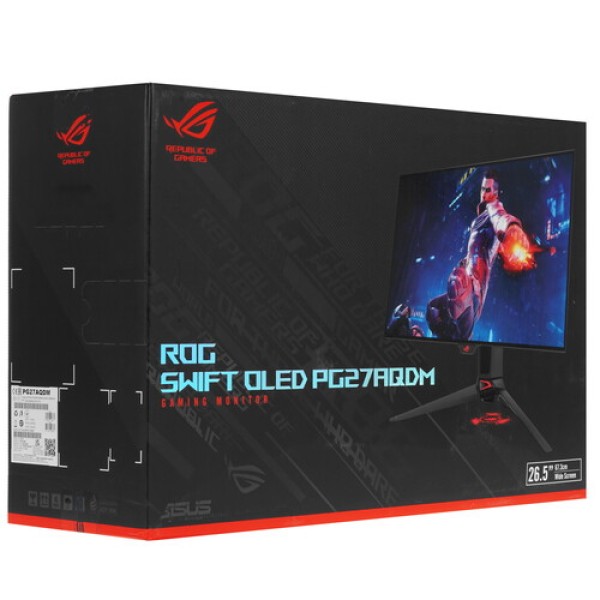 26.5" Монитор ASUS ROG Swift OLED PG27AQDM черный