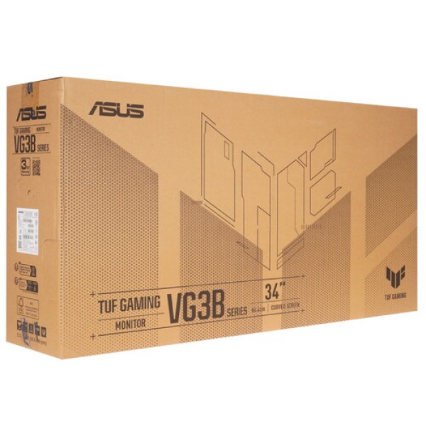 34" Монитор ASUS TUF Gaming VG34VQ3B черный