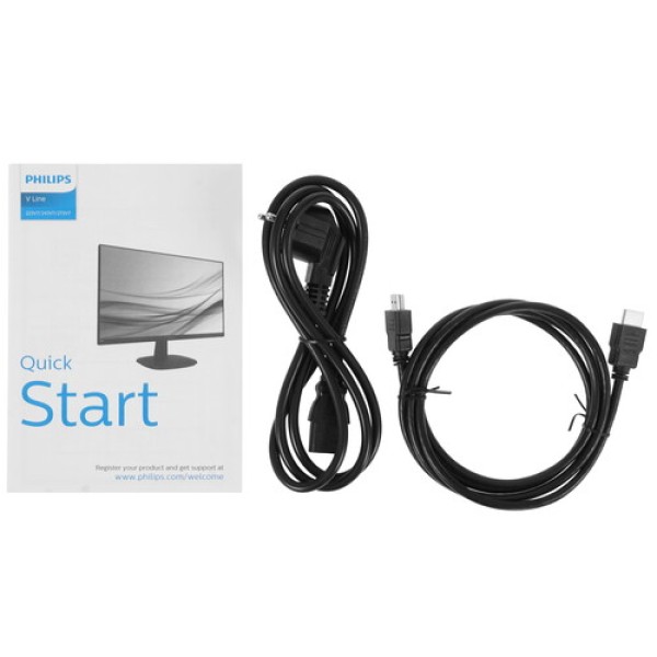 23.8" Монитор Philips 243V7QDAB/00 черный