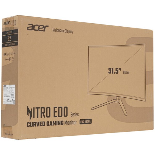 31.5" Монитор Acer Nitro ED320QRS3biipx черный