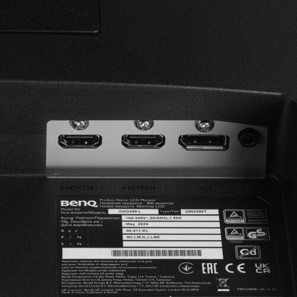 23.8" Монитор BenQ GW2490T черный