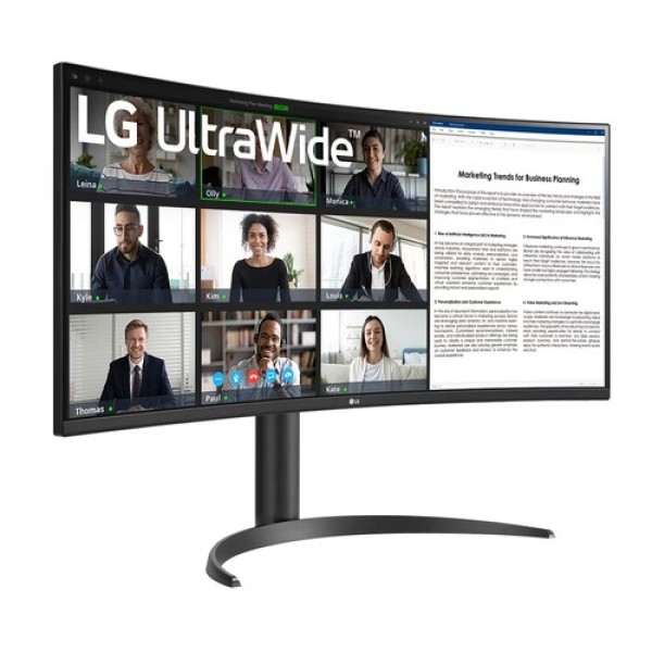 34" Монитор LG UltraWide 34WR55QK-B черный