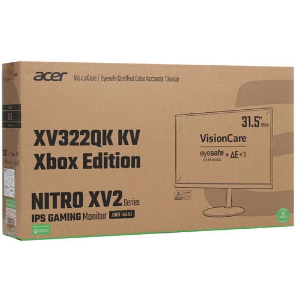 31.5" Монитор Acer Nitro XV322QKKVbmiiphuzx черный