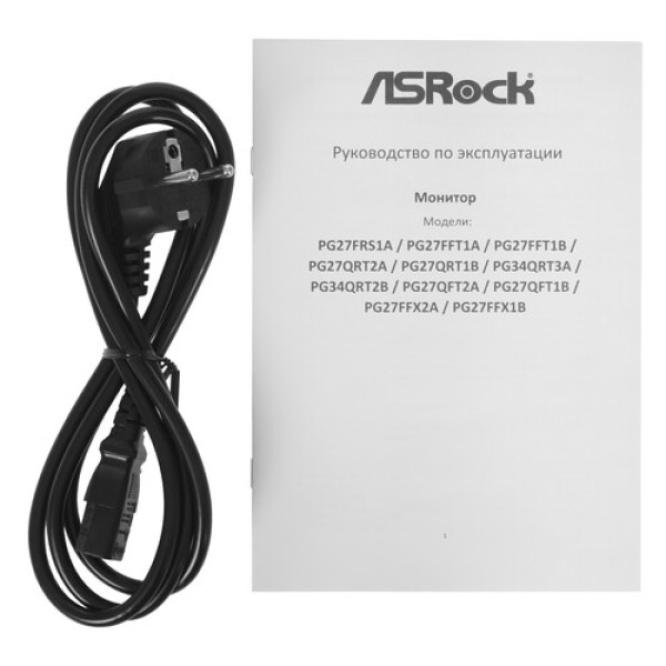 34" Монитор AsRock Phantom Gaming PG34QRT2B черный