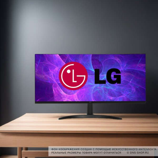 34" Монитор LG UltraWide 34WQ60C-B черный