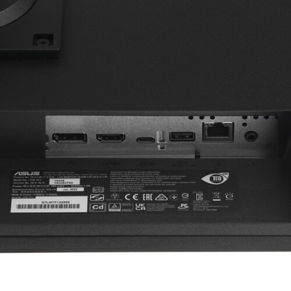 23.8" Монитор ASUS VA24ECPSN черный