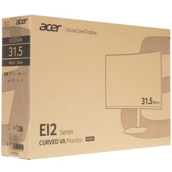 31.5" Монитор Acer Nitro EI322QURSbmiipphx черный