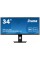 34" Монитор Iiyama ProLite XUB3493WQSU-B5 черный