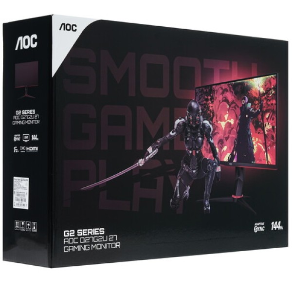 27" Монитор AOC Q27G2U/BK черный