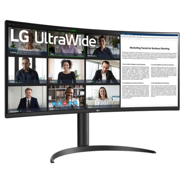 34" Монитор LG UltraWide 34WR55QK-B черный
