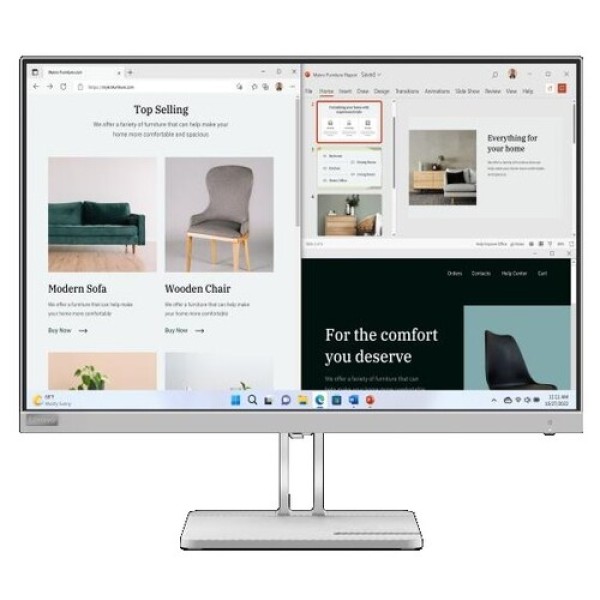 23.8" Монитор Lenovo Xiaoxin 24 серый