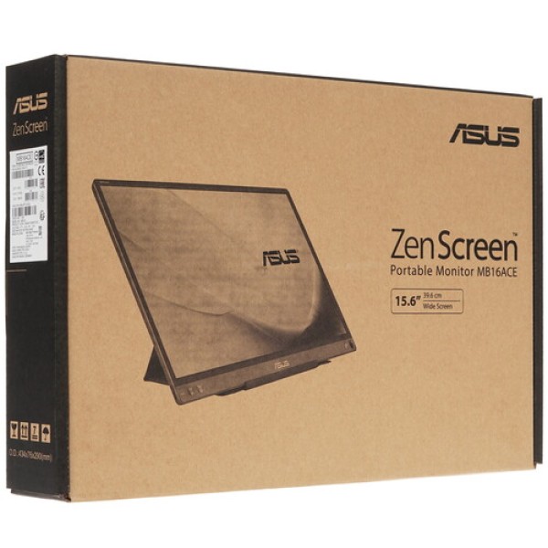 15.6" Монитор ASUS MB16ACE серый