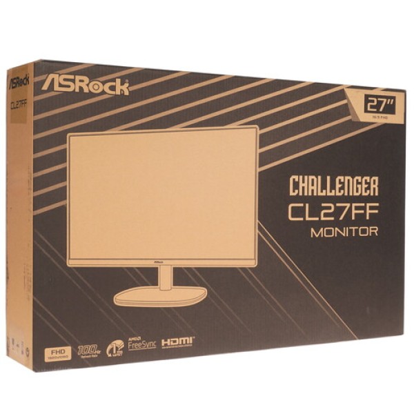 27" Монитор Asrock CL27FF черный
