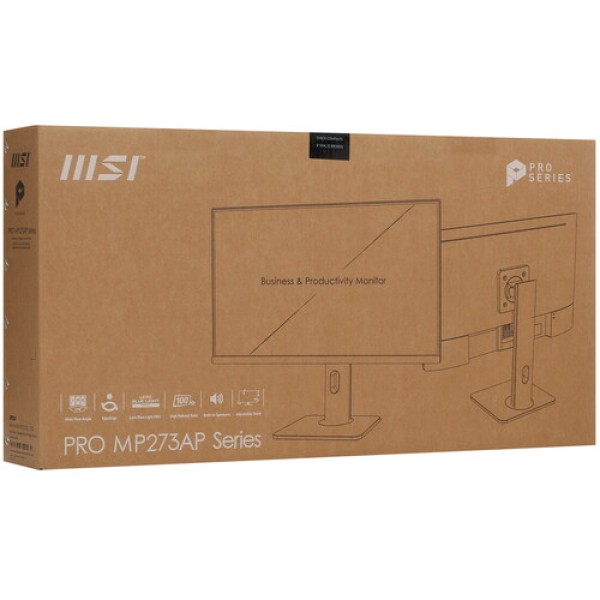 27" Монитор MSI PRO MP273AP черный