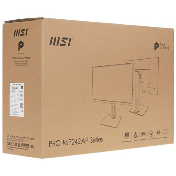23.8" Монитор MSI PRO MP242AP черный