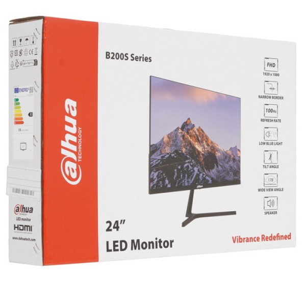 23.8" Монитор Dahua DHI-LM24-B200S черный