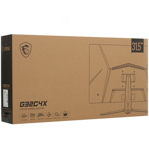 31.5" Монитор MSI G32C4X черный