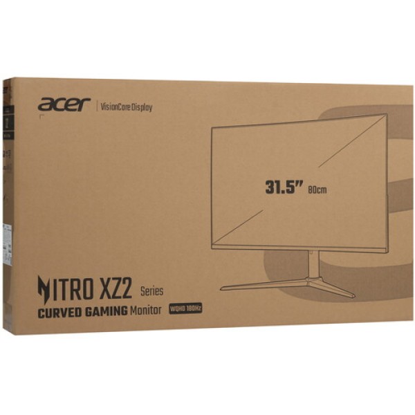 31.5" Монитор Acer Nitro XZ322QUV3bmiiphx черный