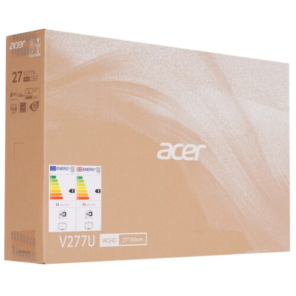 27" Монитор Acer V277UGbmiipx черный