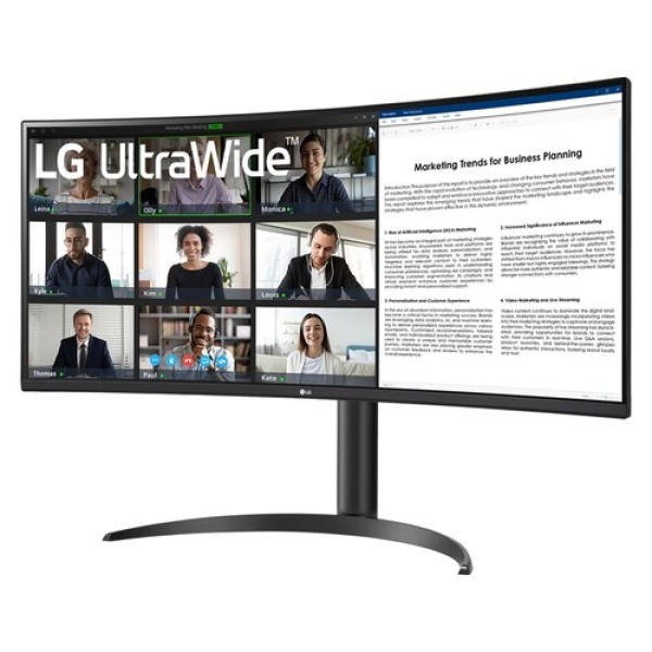 34" Монитор LG UltraWide 34WR55QK-B черный