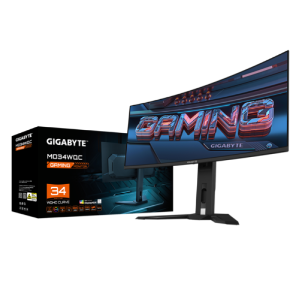 34" Монитор GigaByte MO34WQC черный