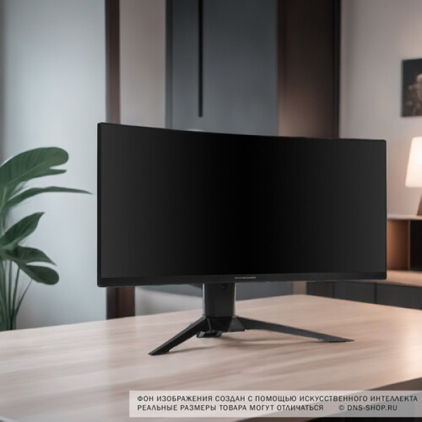 34" Монитор AsRock Phantom Gaming PG34QRT2B черный