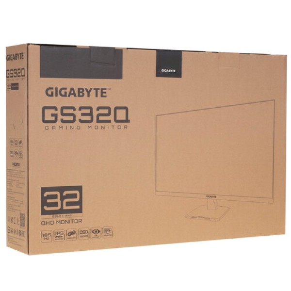 31.5" Монитор GIGABYTE GS32Q EK черный