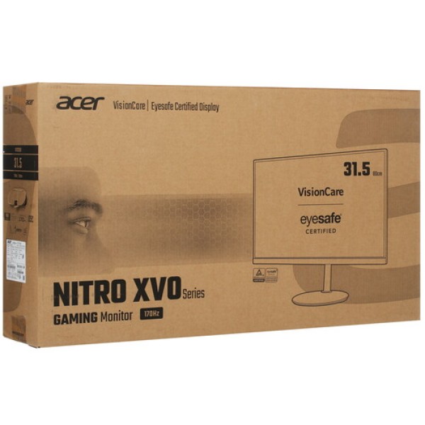 31.5" Монитор Acer Nitro XV320QULVbmiiphx черный
