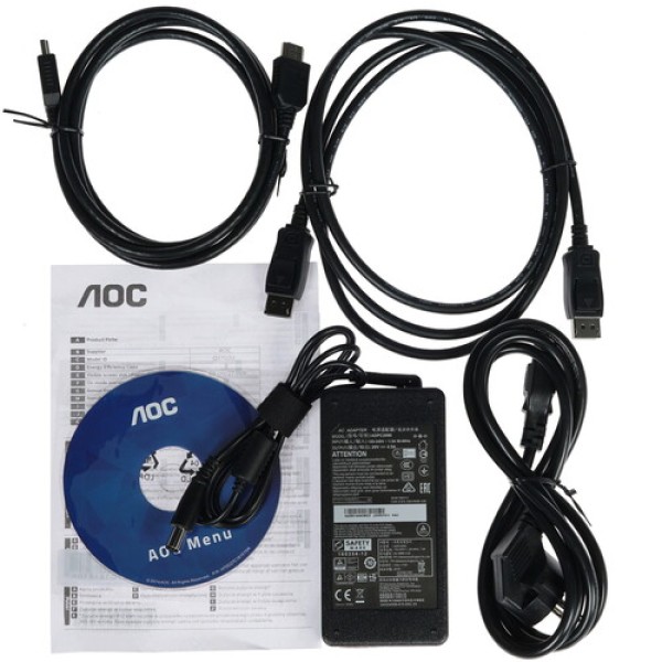27" Монитор AOC Q27G2U/BK черный