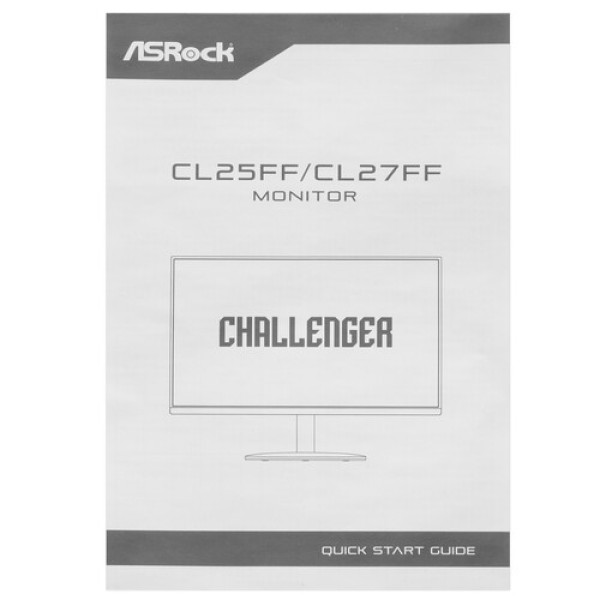 24.5" Монитор Asrock CL25FF черный
