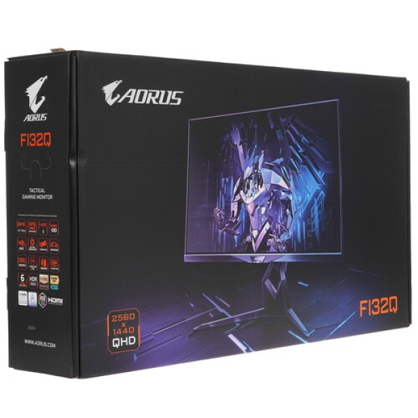 31.5" Монитор GIGABYTE AORUS FI32Q черный