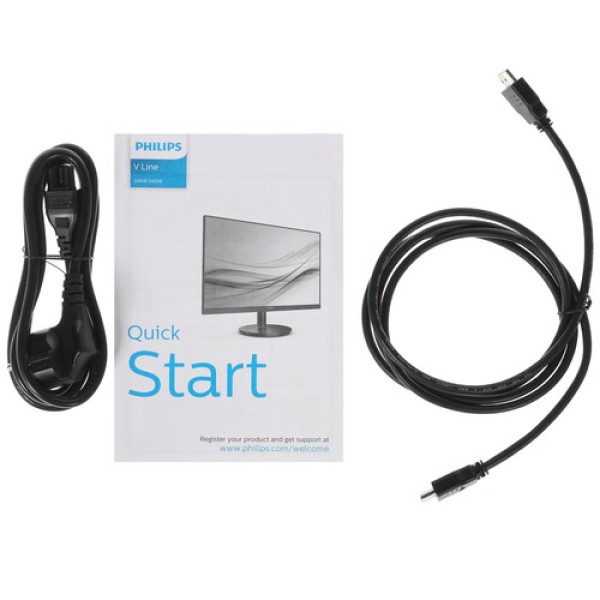 23.8" Монитор Philips 241V8L/01 черный