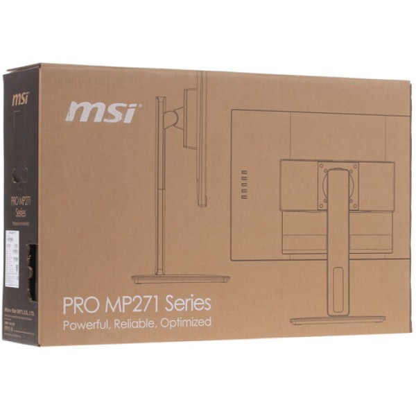 27" Монитор MSI PRO MP271P черный