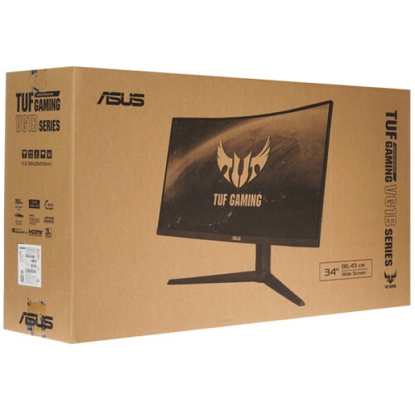 34" Монитор ASUS TUF Gaming VG34VQL1B черный