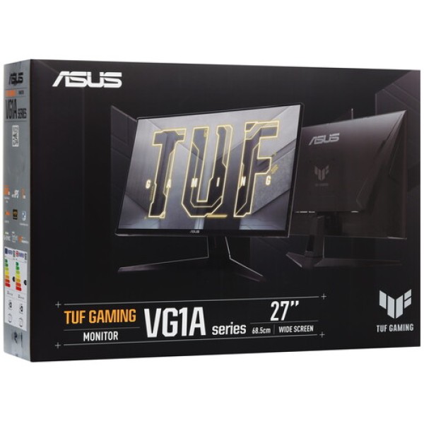 27" Монитор ASUS TUF Gaming VG279QM1A черный