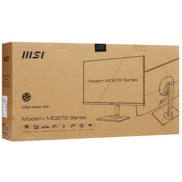 27" Монитор MSI Modern MD272XP черный