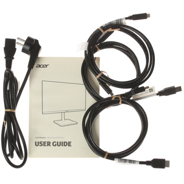 27" Монитор Acer Vero CB273Ubemipruzxv черный