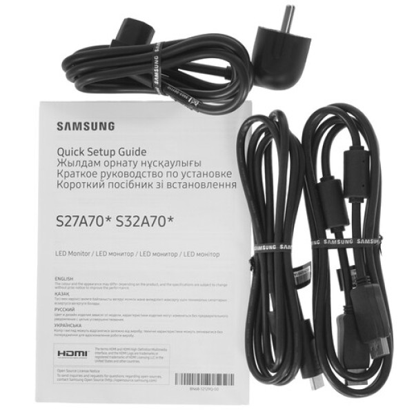 27" Монитор Samsung ViewFinity S7 S27A704NW черный