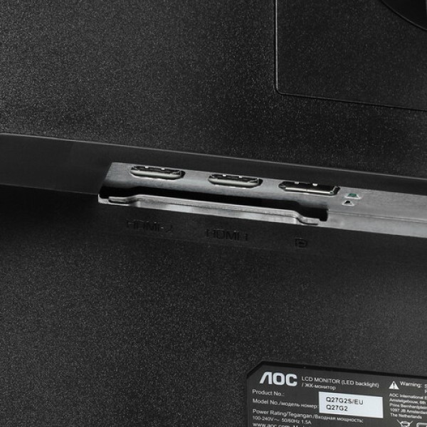 27" Монитор AOC Q27G2S/EU черный
