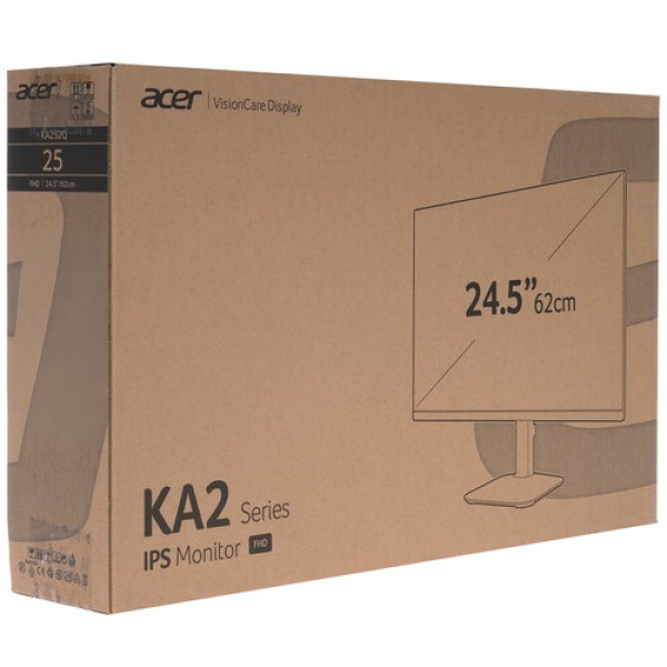 24.5" Монитор Acer KA252QG0bi черный
