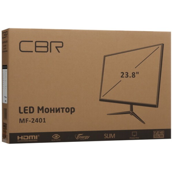 23.8" Монитор CBR MF 2401 черный