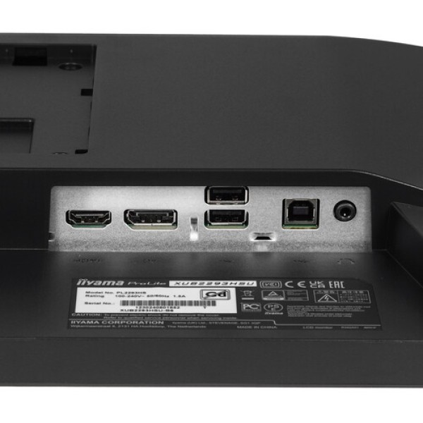 21.5" Монитор Iiyama ProLite XUB2293HSU-B6 черный
