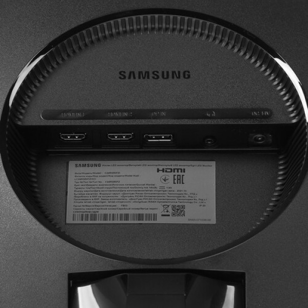 23.5" Монитор Samsung Odyssey CRG5 C24RG50FZI черный